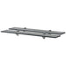 Flytende hyller 2 stk glass 70x10 cm 8 mm