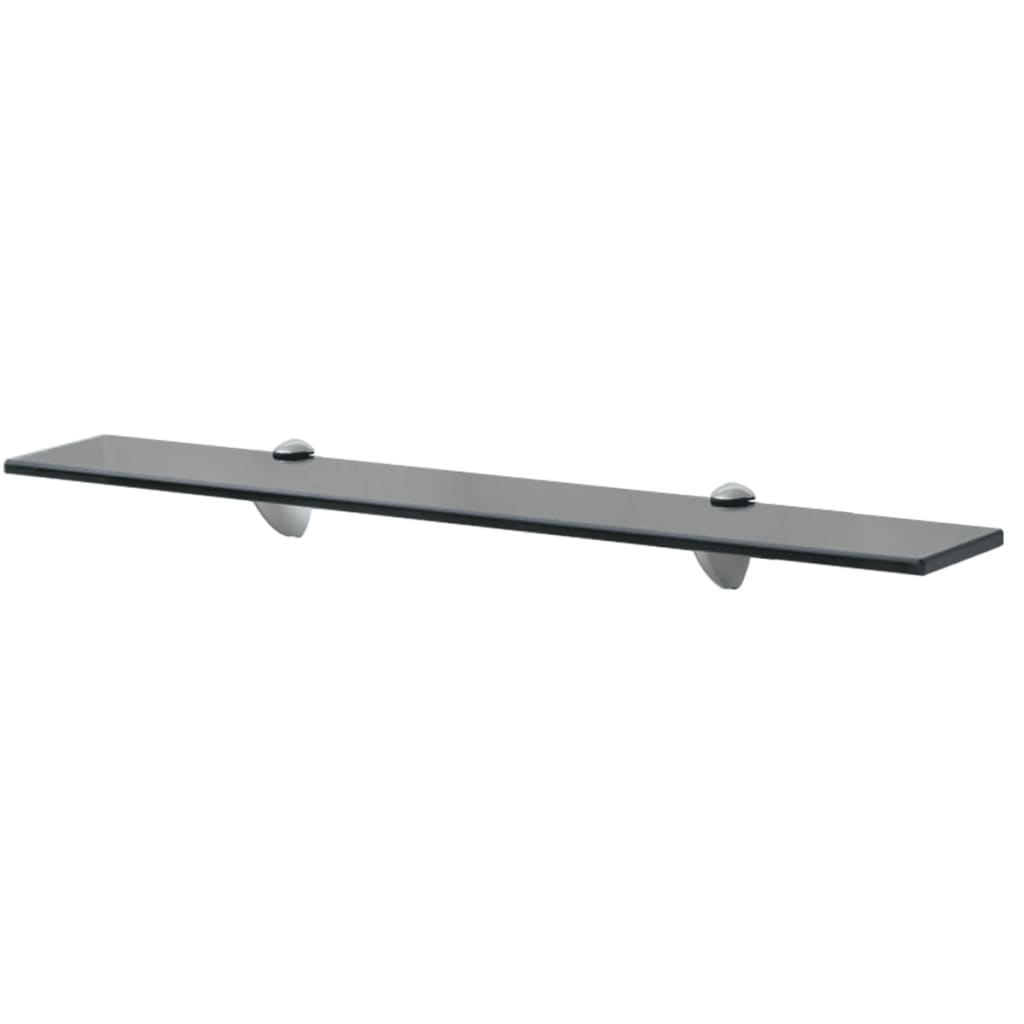 Flytende hyller 2 stk glass 70x10 cm 8 mm
