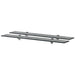 Flytende hyller 2 stk glass 80x10 cm 8 mm