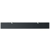 Flytende hyller 2 stk glass 80x10 cm 8 mm
