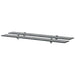 Flytende hyller 2 stk glass 90x10 cm 8 mm