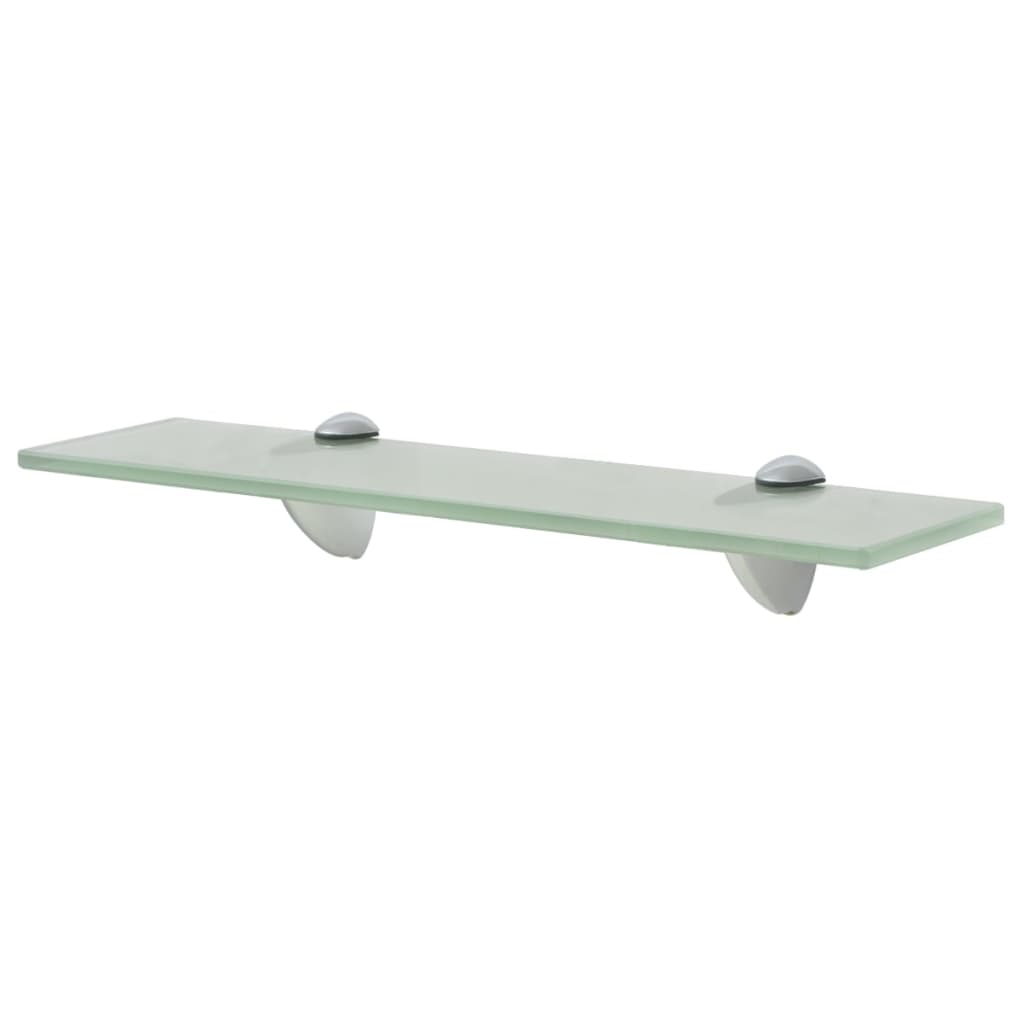 Flytende hyller 2 stk glass 40x10 cm 8 mm