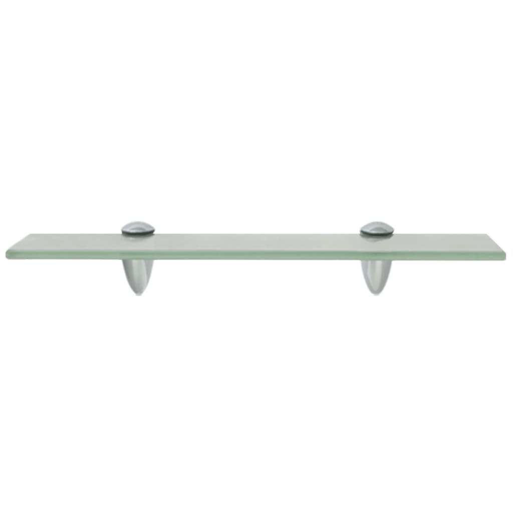Flytende hyller 2 stk glass 40x10 cm 8 mm