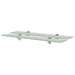 Flytende hyller 2 stk glass 60x10 cm 8 mm