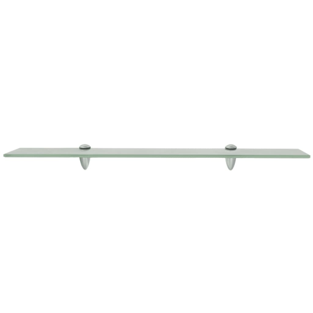 Flytende hyller 2 stk glass 70x10 cm 8 mm