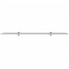 Flytende hyller 2 stk glass 90x10 cm 8 mm