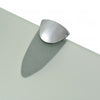 Flytende hyller 2 stk glass 90x10 cm 8 mm