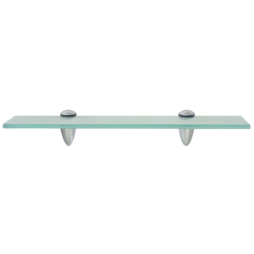 Flytende hyller 2 stk glass 40x20 cm 8 mm