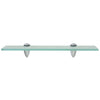 Flytende hyller 2 stk glass 40x20 cm 8 mm