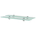 Flytende hyller 2 stk glass 60x20 cm 8 mm