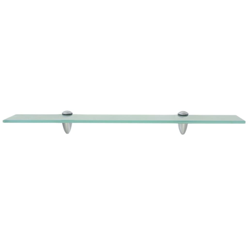 Flytende hyller 2 stk glass 60x20 cm 8 mm