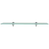 Flytende hyller 2 stk glass 60x20 cm 8 mm