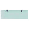 Flytende hyller 2 stk glass 60x20 cm 8 mm