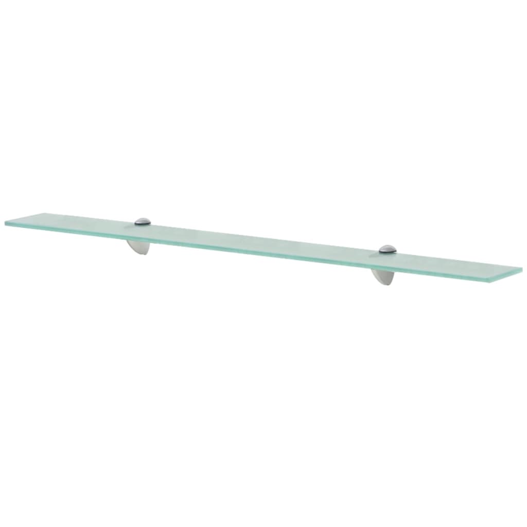 Flytende hyller 2 stk glass 90x20 cm 8 mm
