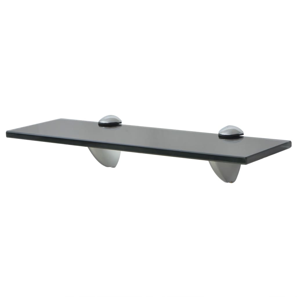 Flytende hyller 2 stk glass 30x20 cm 8 mm