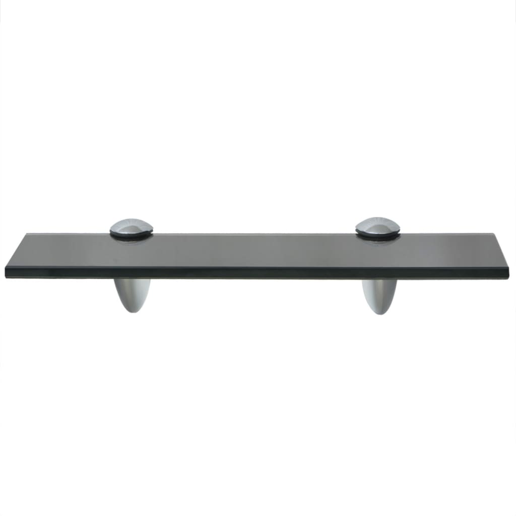 Flytende hyller 2 stk glass 30x20 cm 8 mm