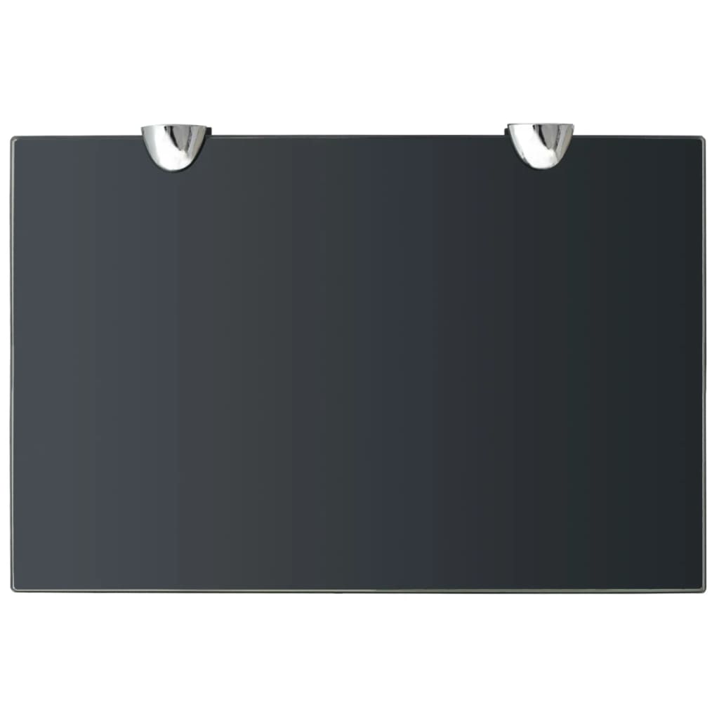 Flytende hyller 2 stk glass 30x20 cm 8 mm