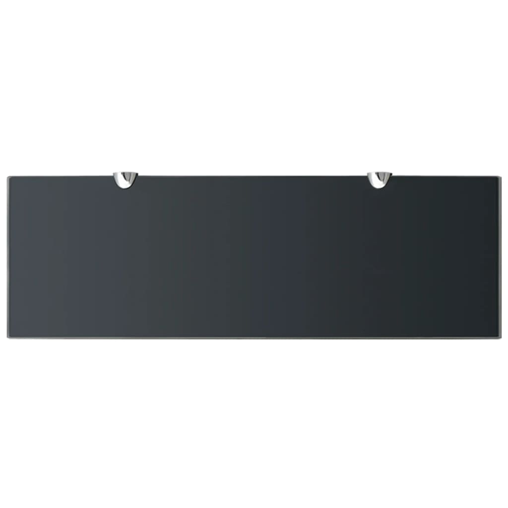 Flytende hyller 2 stk glass 60x20 cm 8 mm