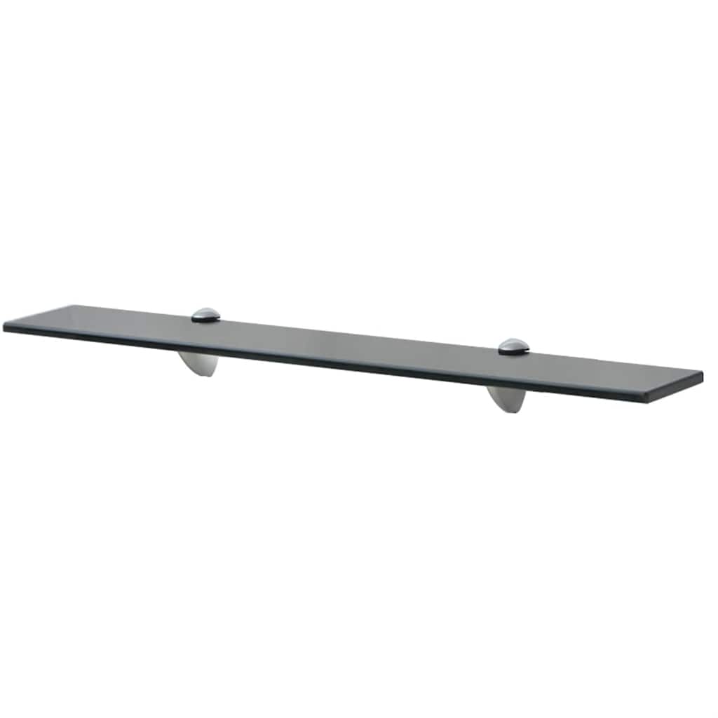 Flytende hyller 2 stk glass 70x20 cm 8 mm