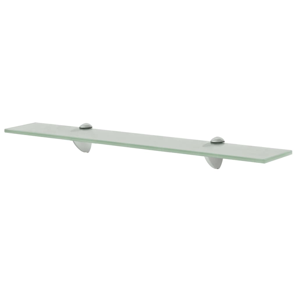 Flytende hyller 2 stk glass 60x20 cm 8 mm