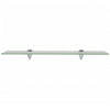 Flytende hyller 2 stk glass 60x20 cm 8 mm
