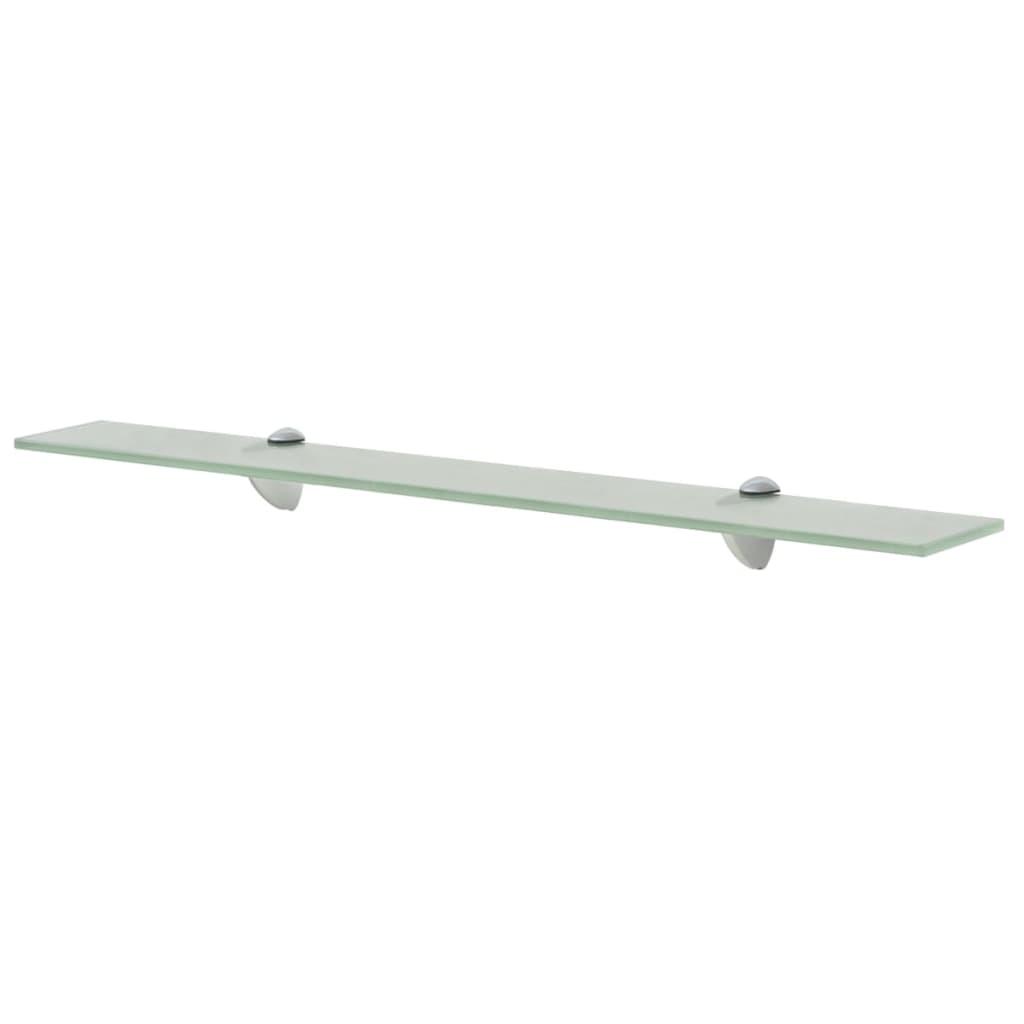 Flytende hyller 2 stk glass 70x20 cm 8 mm