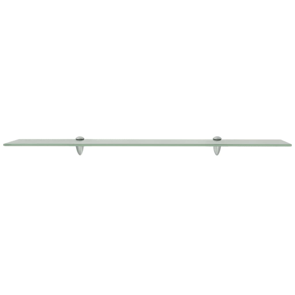 Flytende hyller 2 stk glass 90x20 cm 8 mm