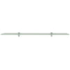 Flytende hyller 2 stk glass 90x20 cm 8 mm