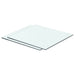 Hyllepaneler 2 stk klart glass 40x30 cm