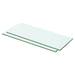 Hyllepaneler 2 stk klart glass 50x15 cm