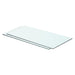 Hyllepaneler 2 stk klart glass 60x25 cm