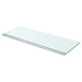 Hyllepaneler 2 stk klart glass 70x25 cm