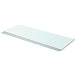 Hyllepaneler 2 stk klart glass 80x30 cm