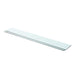 Hyllepaneler 2 stk klart glass 90x12 cm