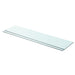 Hyllepaneler 2 stk klart glass 90x20 cm