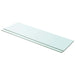 Hyllepaneler 2 stk klart glass 100x30 cm