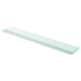 Hyllepaneler 2 stk klart glass 110x15 cm