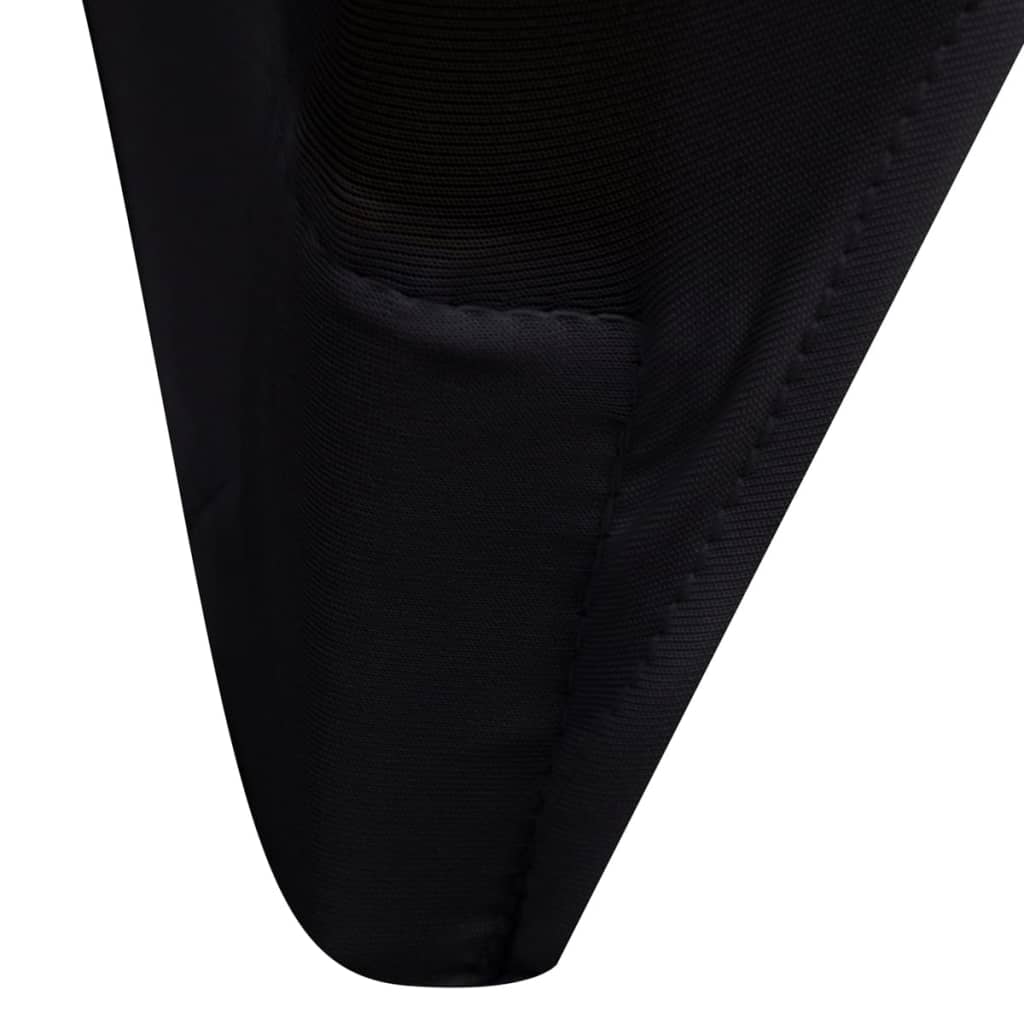 Stoltrekk elastisk svart 18 stk