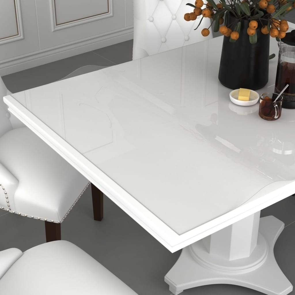 Bordbeskytter gjennomsiktig 120x60 cm 1,6 mm PVC vidaXL