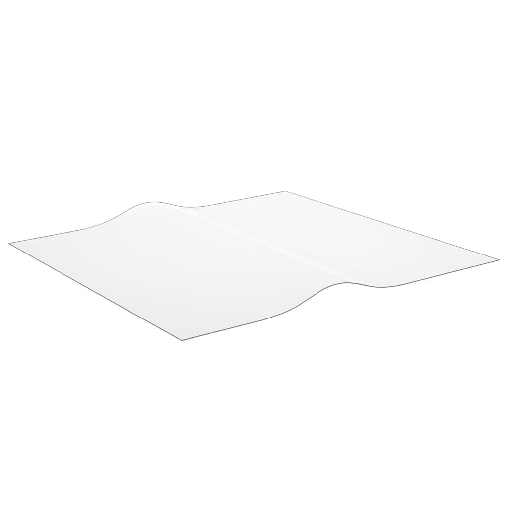 Bordbeskytter gjennomsiktig 80x80 cm 1,6 mm PVC