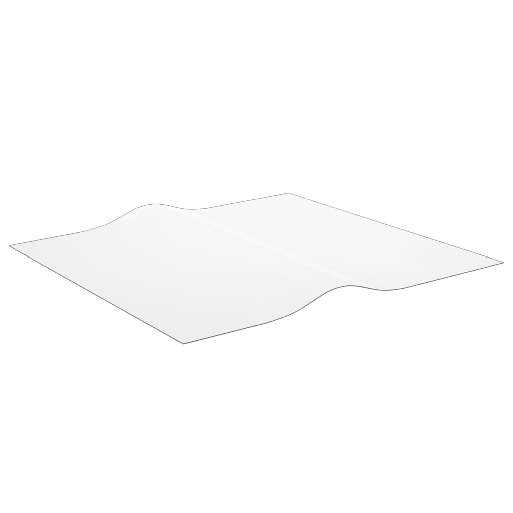 Bordbeskytter gjennomsiktig 90x90 cm 1,6 mm PVC vidaXL