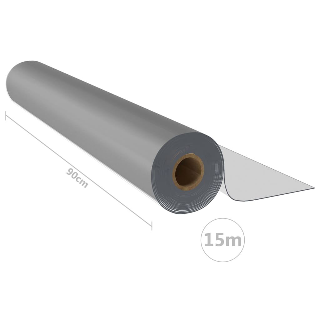 Bordbeskytter rull matt 0,9x15 m 1,6 mm PVC