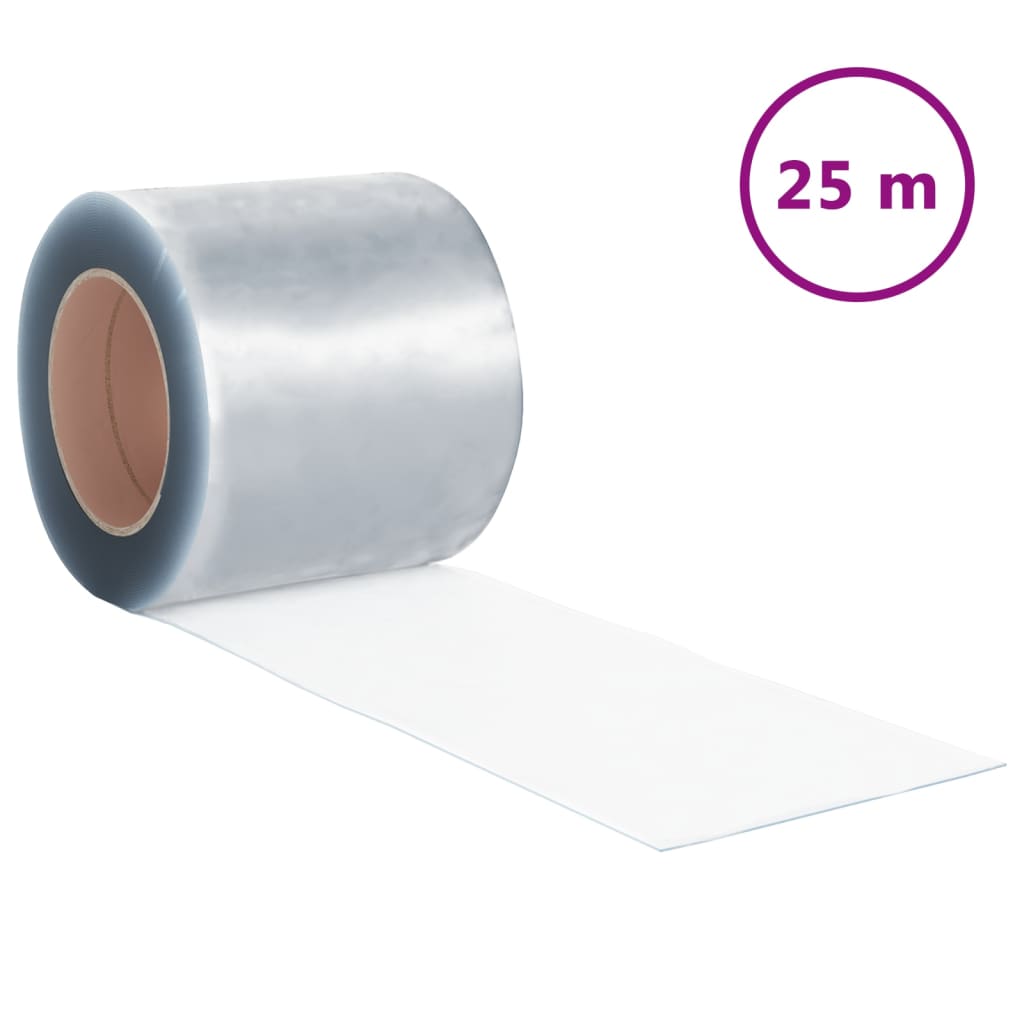 Strimmelgardin PVC rull 1,6 mm x 200 mm 25 m