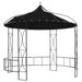 Paviljong 300x290 cm antrasitt rund