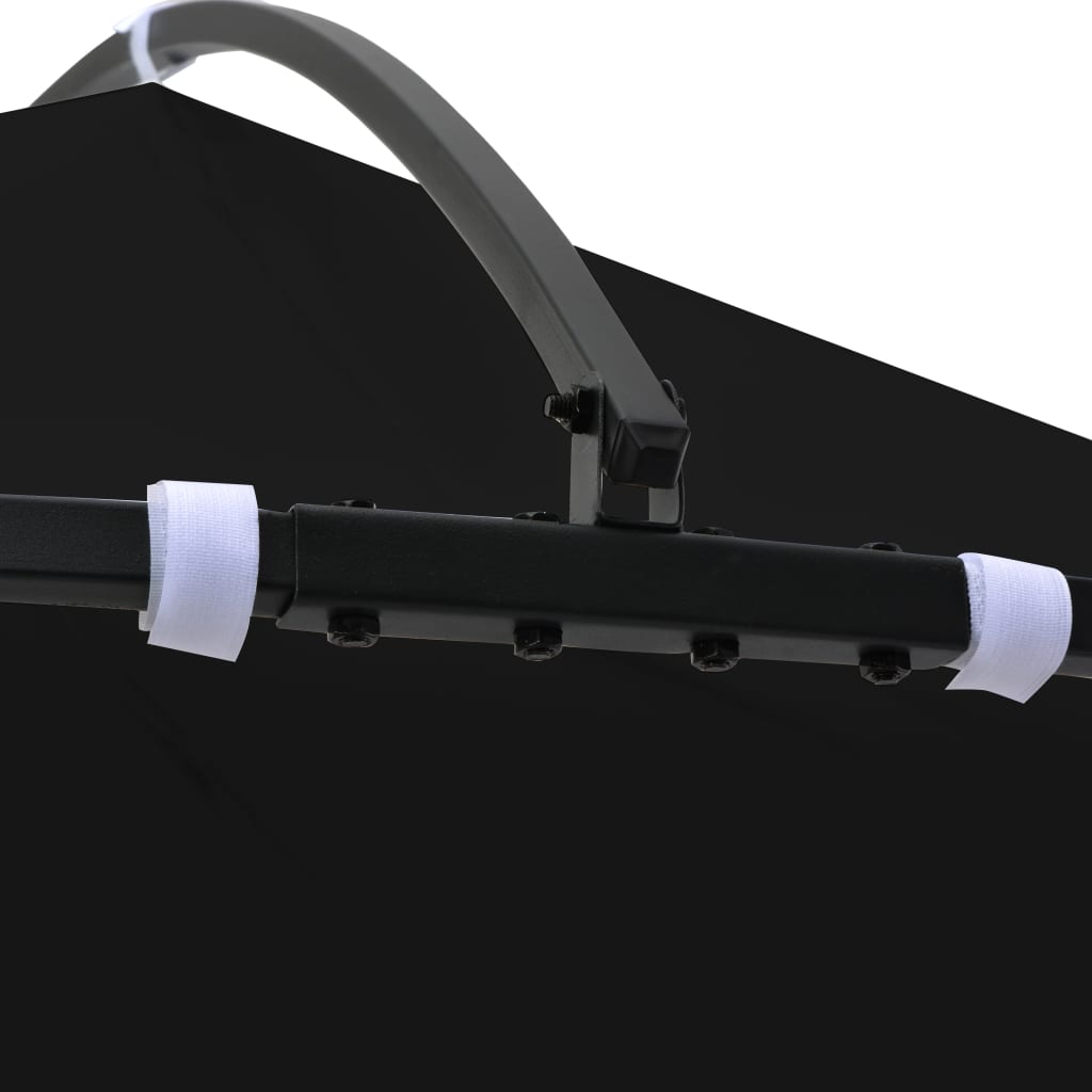 Paviljong 300x290 cm antrasitt rund