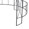 Paviljong 300x290 cm antrasitt rund