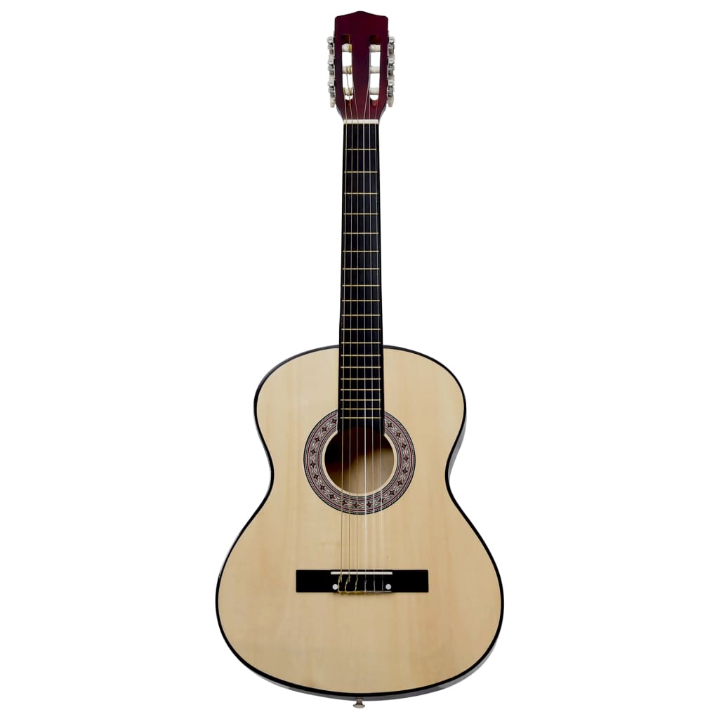Klassisk gitar for nybegynnere 4/4 39" lind