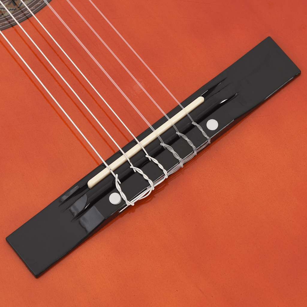 Klassisk gitar nybegynnersett 12 deler 4/4 39"