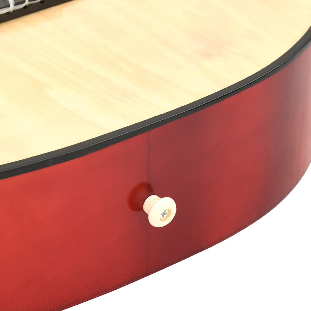 Klassisk gitarsett for nybegynnere 8 deler 3/4 36"