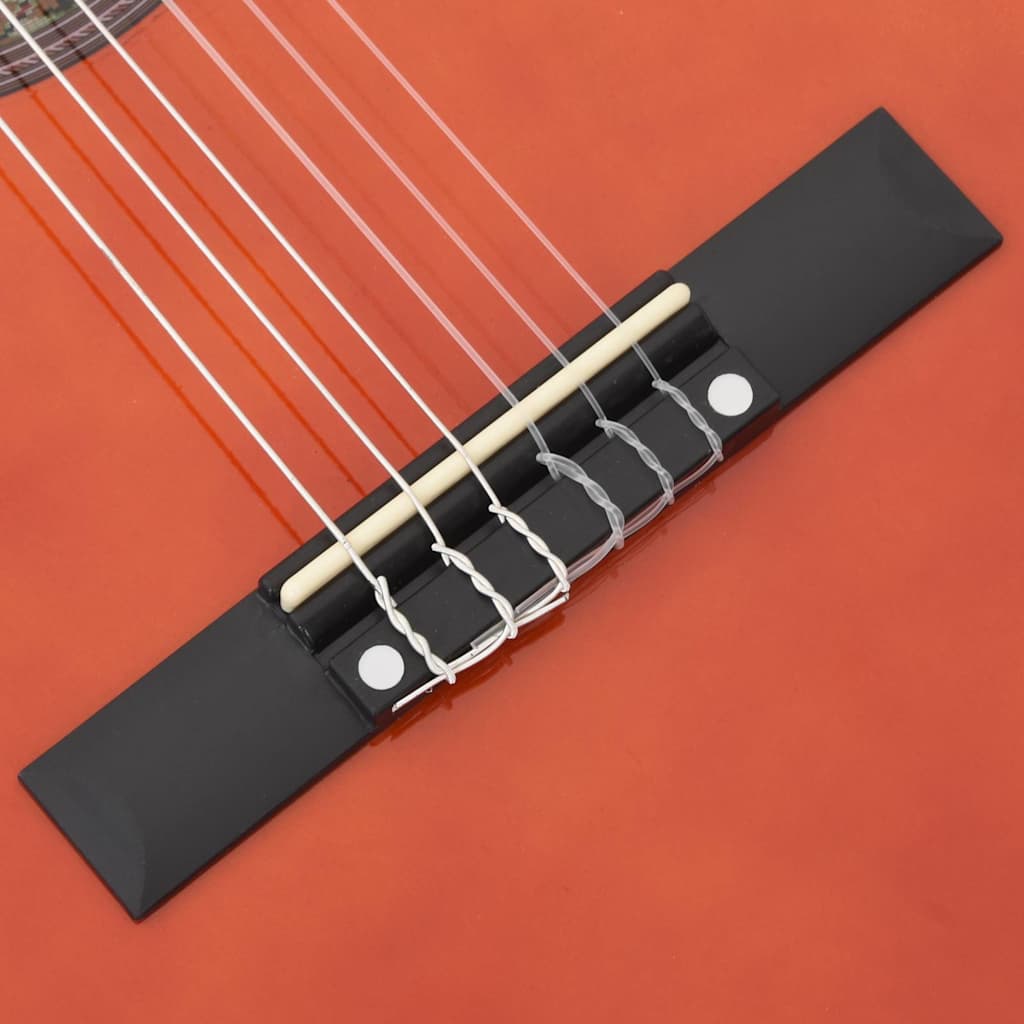 Klassisk gitarsett for nybegynnere 8 deler 3/4 36" vidaXL